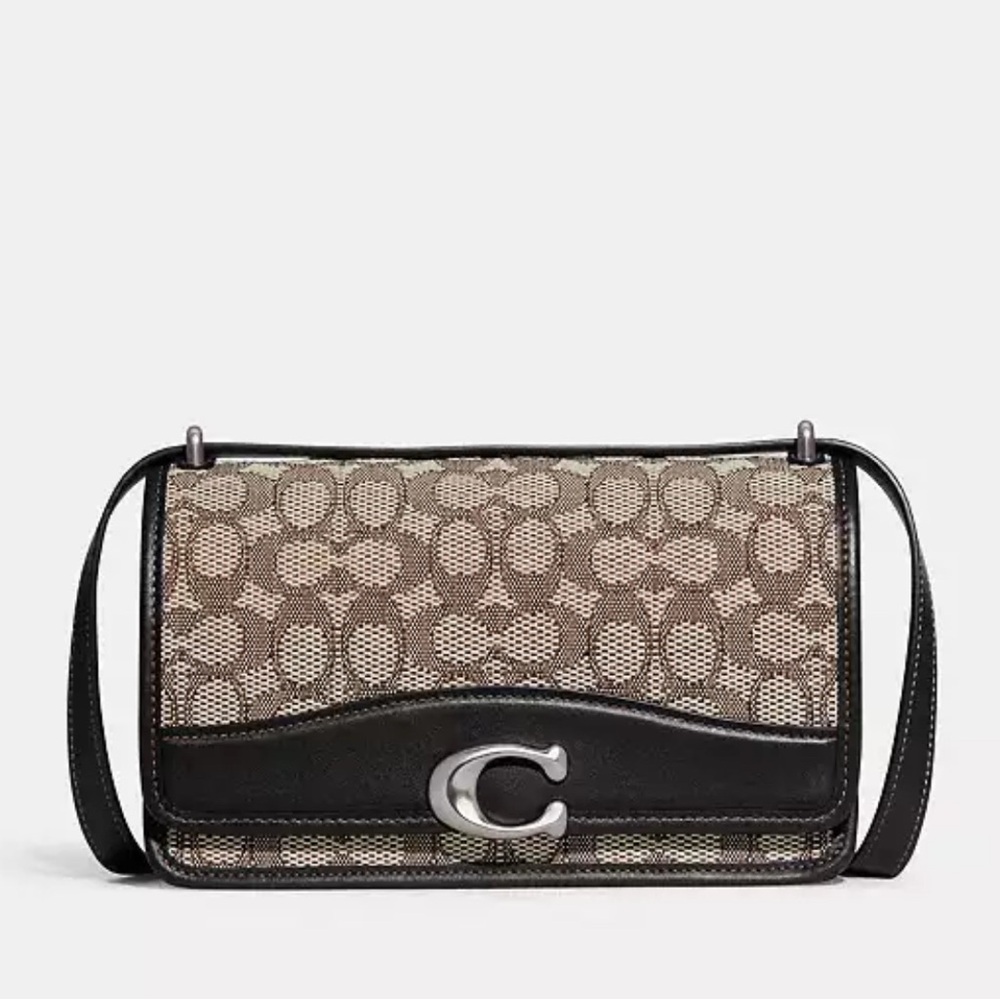 Coach Bandit Jacquard Shoulder Bag gently used. Great condition.